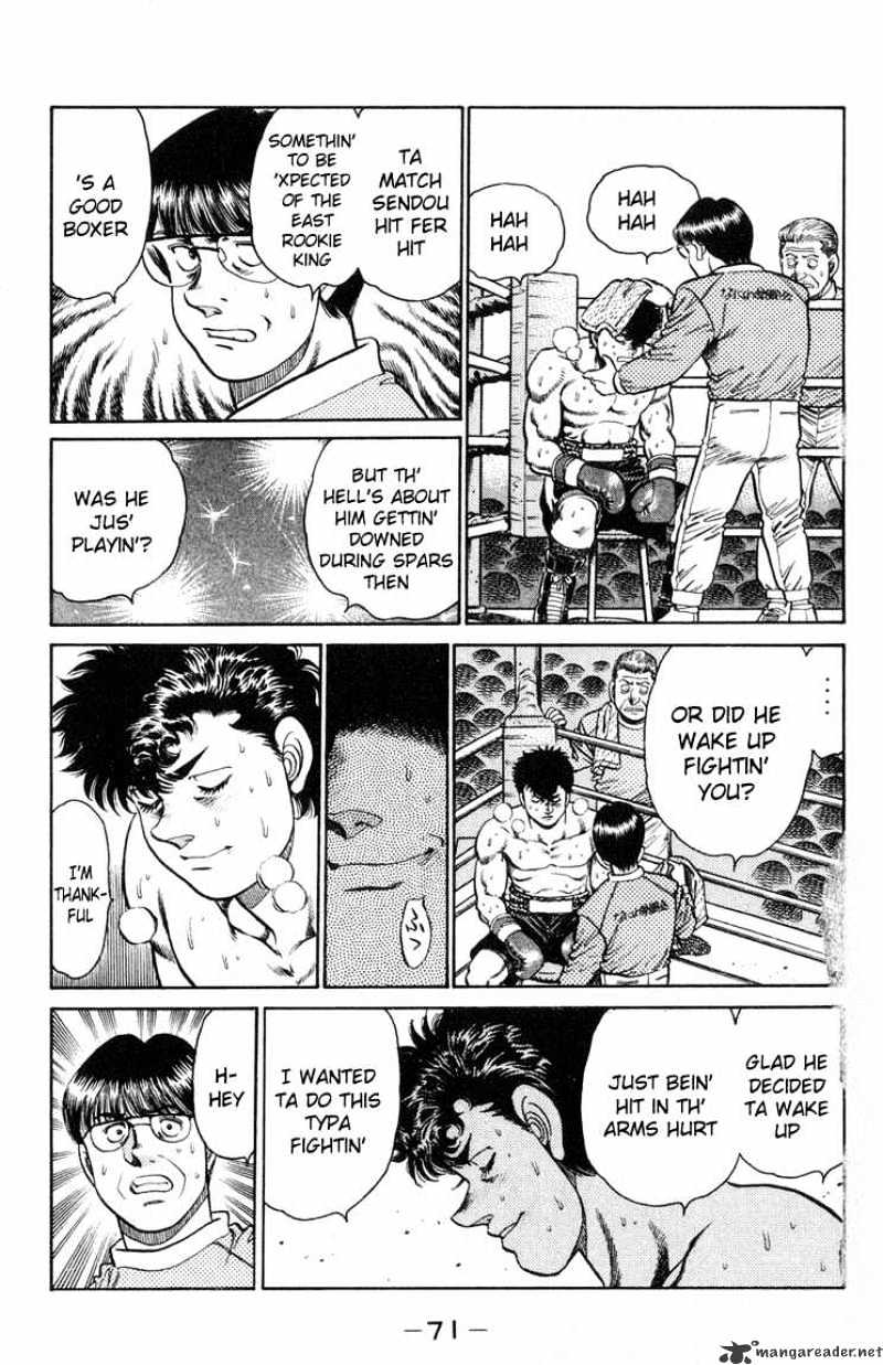 Hajime no Ippo: Fighting Spirit, Chapter 100 image 08